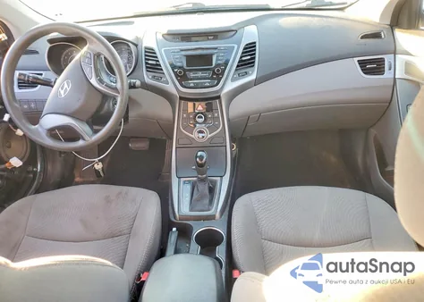 2016 Hyundai Elantra Se z USA, uszkodzony, nr VIN 5NPDH4AE7GH695988